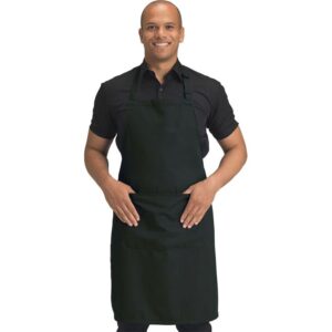 Dennys Colour Bib Apron With Pocket