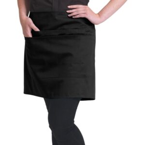 Dennys Short Bar Apron With Pocket