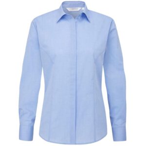 Disley Edie Women's End Of End Classic Long Sleeve Blouse