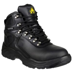 Amblers Black Waterproof Hiker Style