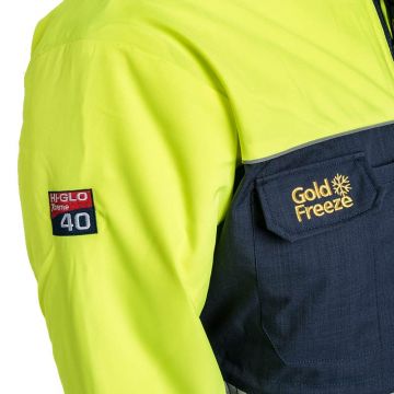 Gold Freeze Hi-Glo 40 Xtreme Freezer Jacket - Image 3