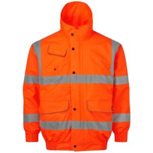 Bodyguard Workwear Hi Vis Vapourtech Bomber Jacket