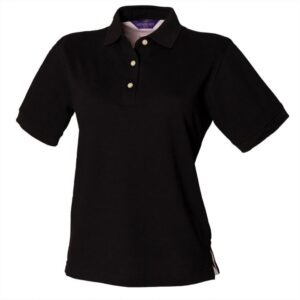Henbury Women's Classic Cotton Pique Polo Shirt