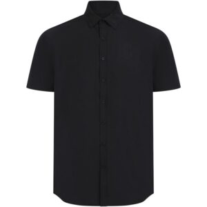 Henbury Short Sleeve ‘Cotton-Feel’ Coolplus Shirt