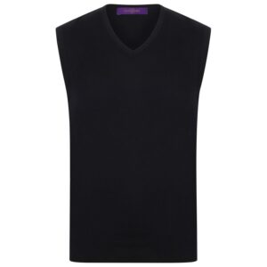 Henbury Sleeveless V-Neck Jumper