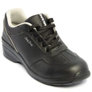 Himalayan Ladies Microfibre Lace Safety Shoe With Pu Sole