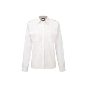 Orn Women's Classic Long Sleeve Pilot Blouse