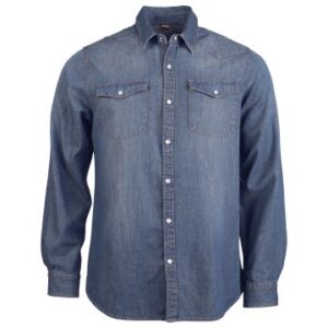 Kariban Long Sleeve Denim Shirt