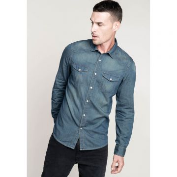 Kariban Long Sleeve Denim Shirt - Image 2