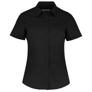 Kustom Kit Women's Poplin Shirt Short Blouse