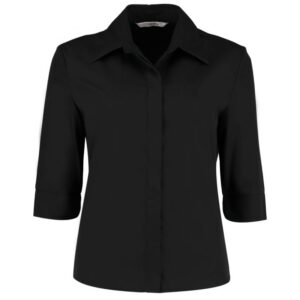 Kustom Kit Women's Continental 3/4 Sleeve Blouse