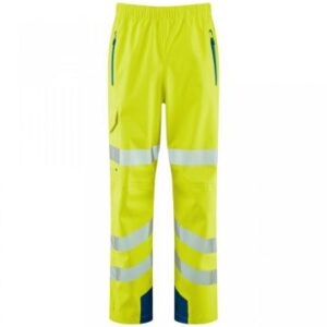 Leo Workwear Lundy Hi-Vis High Performance Waterproof Overtrouser