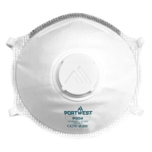 Portwest FFP3 Valved Dolomite Light Cup Respirator (Pack of 10)