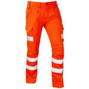 Leo Workwear Kingford EcoViz Stretch Cargo Trouser