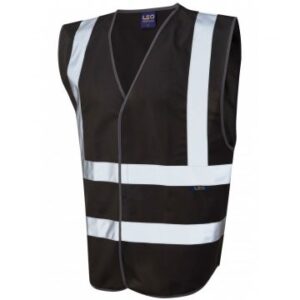 Leo Workwear Pilton Single Colour Hi-Vis Vest