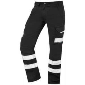 Leo Workwear Ilfracombe Cargo Reflective Trousers