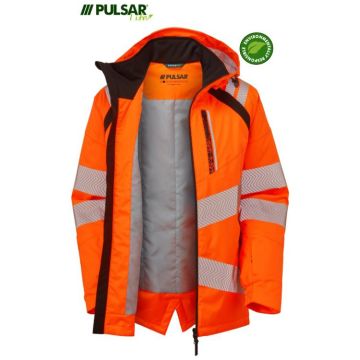 PULSAR LIFE Ladies Hi-Vis Eco Insulated Parka - Image 2