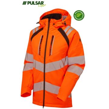 PULSAR LIFE Ladies Hi-Vis Eco Insulated Parka - Image 3