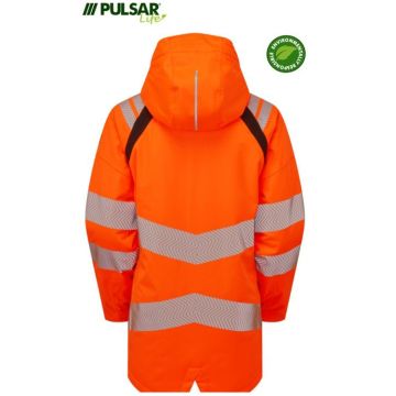 PULSAR LIFE Ladies Hi-Vis Eco Insulated Parka - Image 4