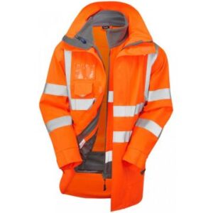 Leo Workwear 3-in-1 Clovelly Anorak with Hartland Fleece