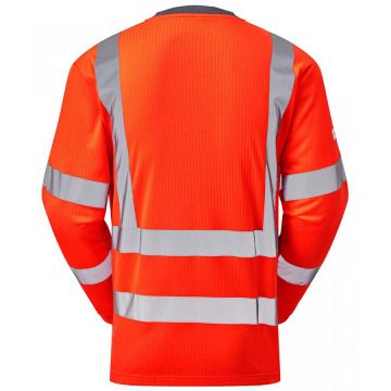 Leo Workwear Riverton Sleeved T-Shirt - Image 2