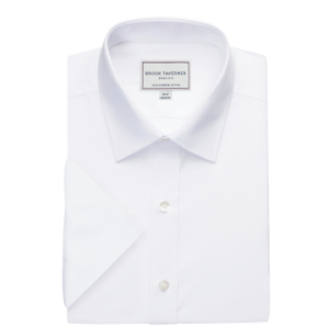 Brook Taverner Milano S/S Slim Fit Non-Iron Shirt