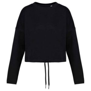 Native Spirit Ladies Oversized Cropped Sweatshirt