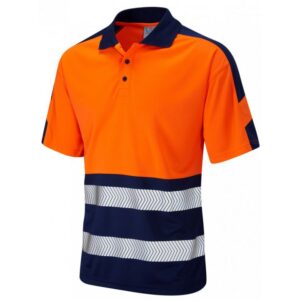 Leo Workwear Watersmeet Dual Colour Coolviz Plus Polo Shirt