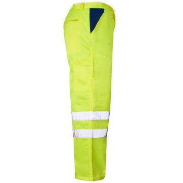 Supertouch Hi Vis 3 Band Polycotton Trousers - Image 2