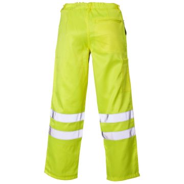 Supertouch Hi Vis 3 Band Polycotton Trousers - Image 3