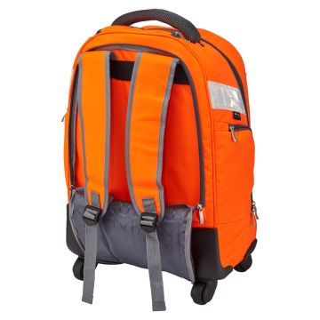 Pulsar Hi-Vis Orange Trolley Back Pack - Image 2