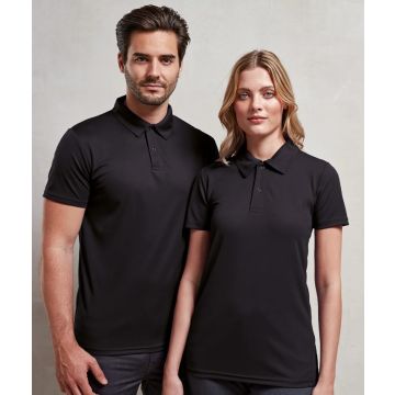 Premier Coolchecker Studded Unisex Polo Shirt - Image 5
