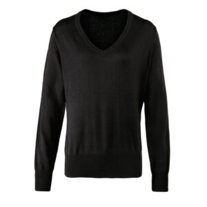Premier Women's V-Neck Knitted Sweater