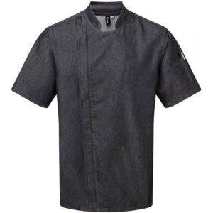 Premier Chef's Zip Close Short Sleeve Jacket