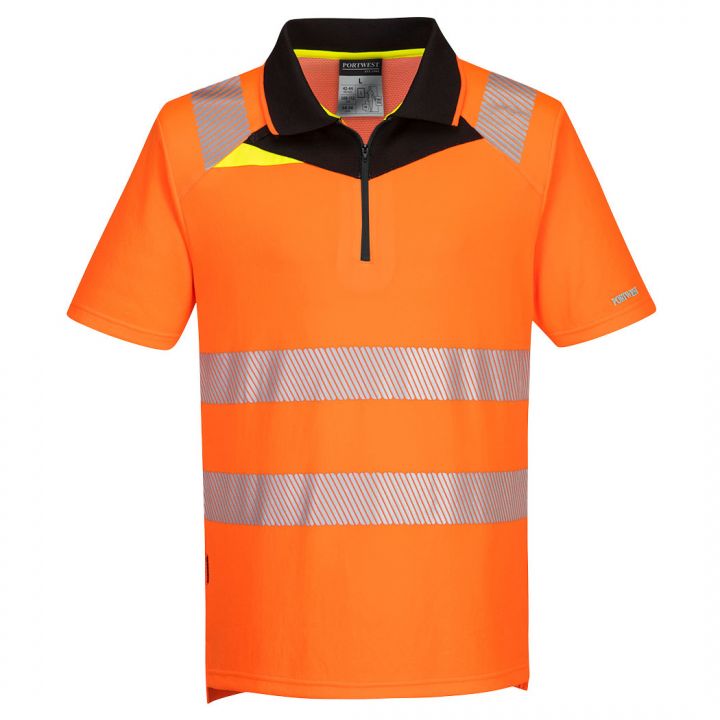 Portwest DX4 Hi-Vis Polo Shirt S/S