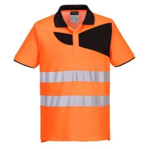 Portwest PW2 Hi-Vis Polo Shirt S/S