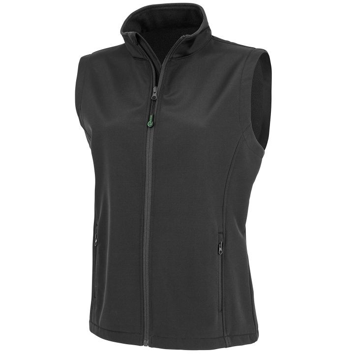 Result Women's Recycled 2-Layer Printable Softshell Bodywarmer