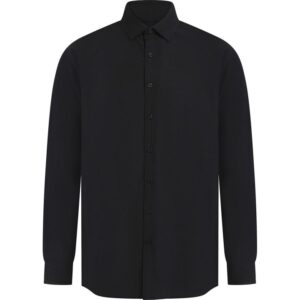 Henbury Long Sleeve ‘Cotton-Feel’ Coolplus Shirt