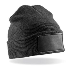 Result Recycled Double Knit Printers Beanie