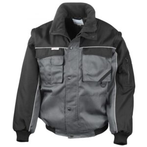 Result Work-Guard Zip Sleeve Heavy Duty Pilot Jacket