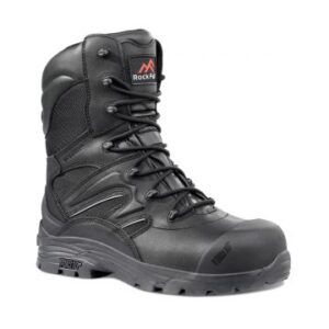 Rock Fall Titanium Waterproof Safety Boot With Side Zip