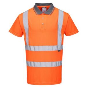 Portwest Hi Vis Short Sleeve Polo Shirt