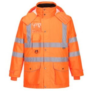 Portwest Hi-Vis 7-In-1 Traffic Jacket