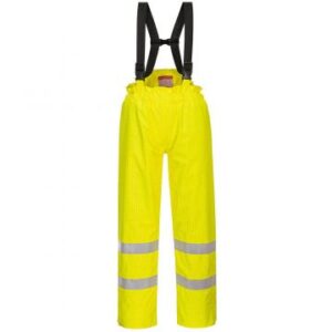 Portwest Hi-Vis Antistatic Fr Trouser Lined