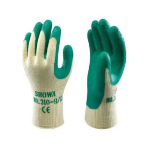 Showa Glove 310 Grip Latex Coated On Cotton Liner