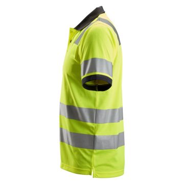 Snickers AllroundWork Hi-Vis Polo Shirt Class 2 - Image 2