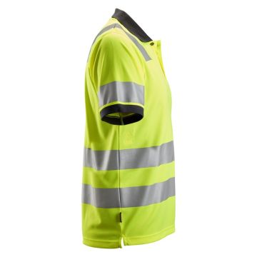 Snickers AllroundWork Hi-Vis Polo Shirt Class 2 - Image 3