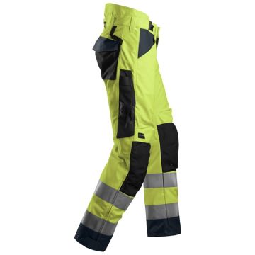 Snickers AllroundWork Hi-Vis 37.5 Ins Trousers+ Class 2 - Image 3
