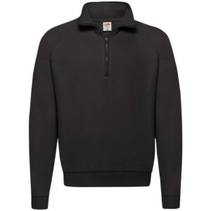 Fruit Of The Loom Classic 80/20 Zip Neck Sweat
