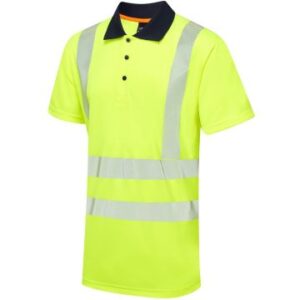 Supertouch Essentials Hi-Vis Eco CoolMax Yellow Polo